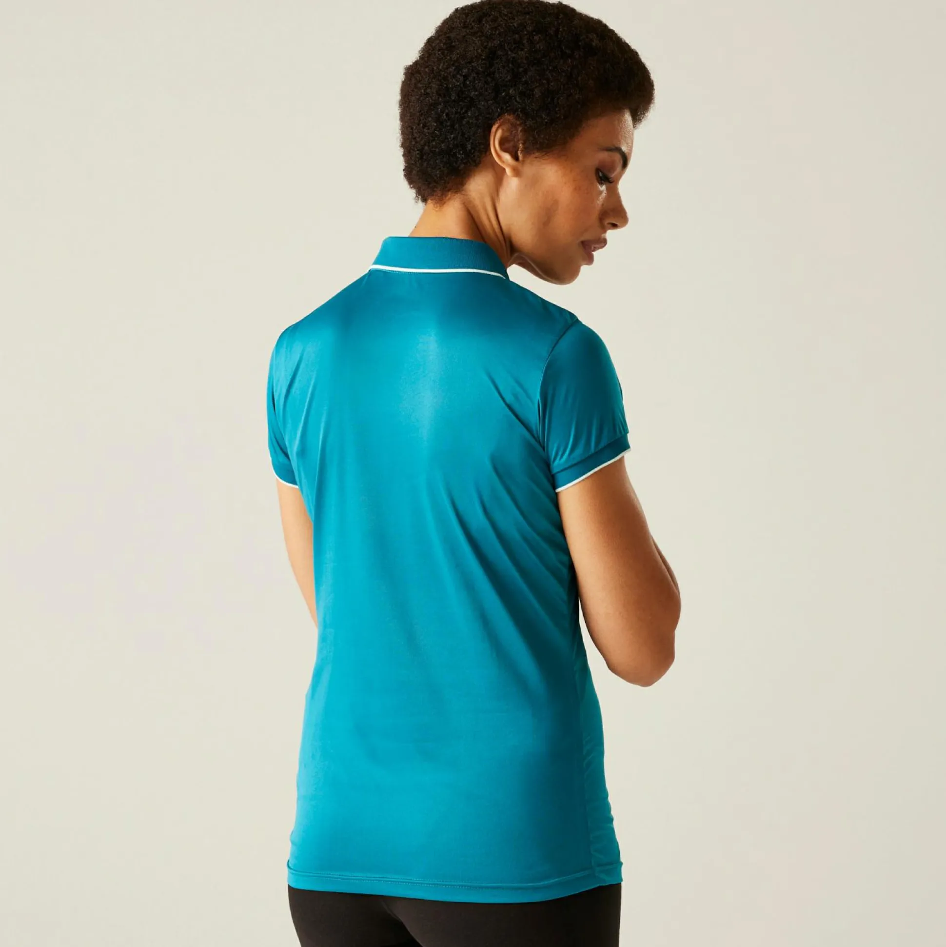 Women's Remex II Active Polo Shirt | Exotic Plume Solid