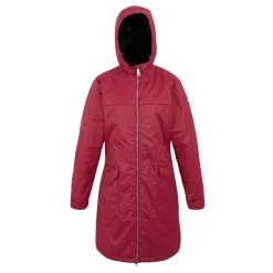 Women's Romine II Waterproof Parka Jacket | Rumba Red Black