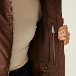 Women's Romine II Waterproof Parka Jacket | Dark Brown Black