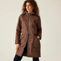 Women's Romine II Waterproof Parka Jacket | Dark Brown Black