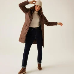 Women's Romine II Waterproof Parka Jacket | Dark Brown Black