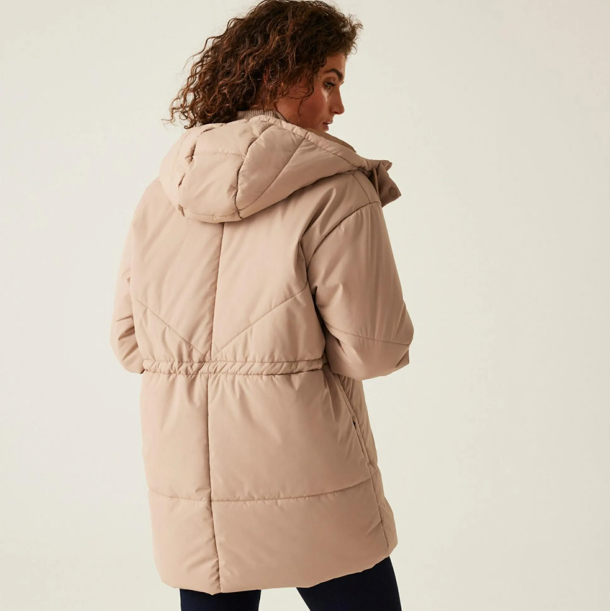 Women's Rurie Baffled Jacket | Warm Taupe