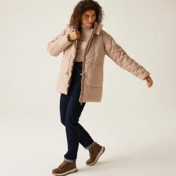 Women's Rurie Baffled Jacket | Warm Taupe