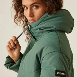 Women's Rurie Baffled Jacket | Dark Forest Green