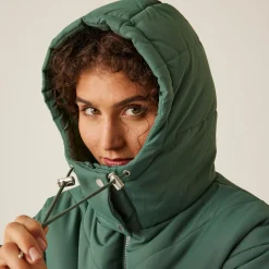 Women's Rurie Baffled Jacket | Dark Forest Green