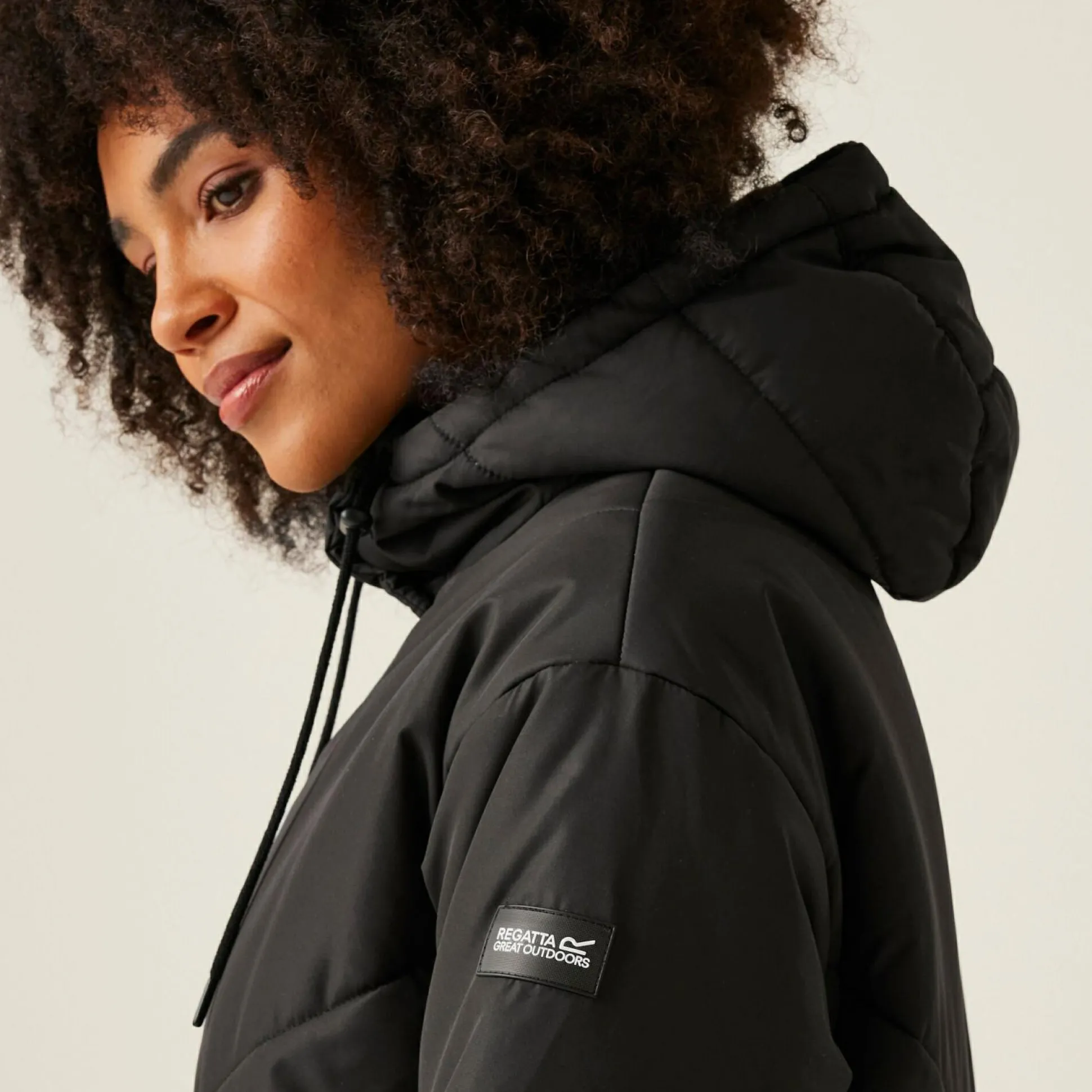 Women's Rurie Baffled Jacket | Black