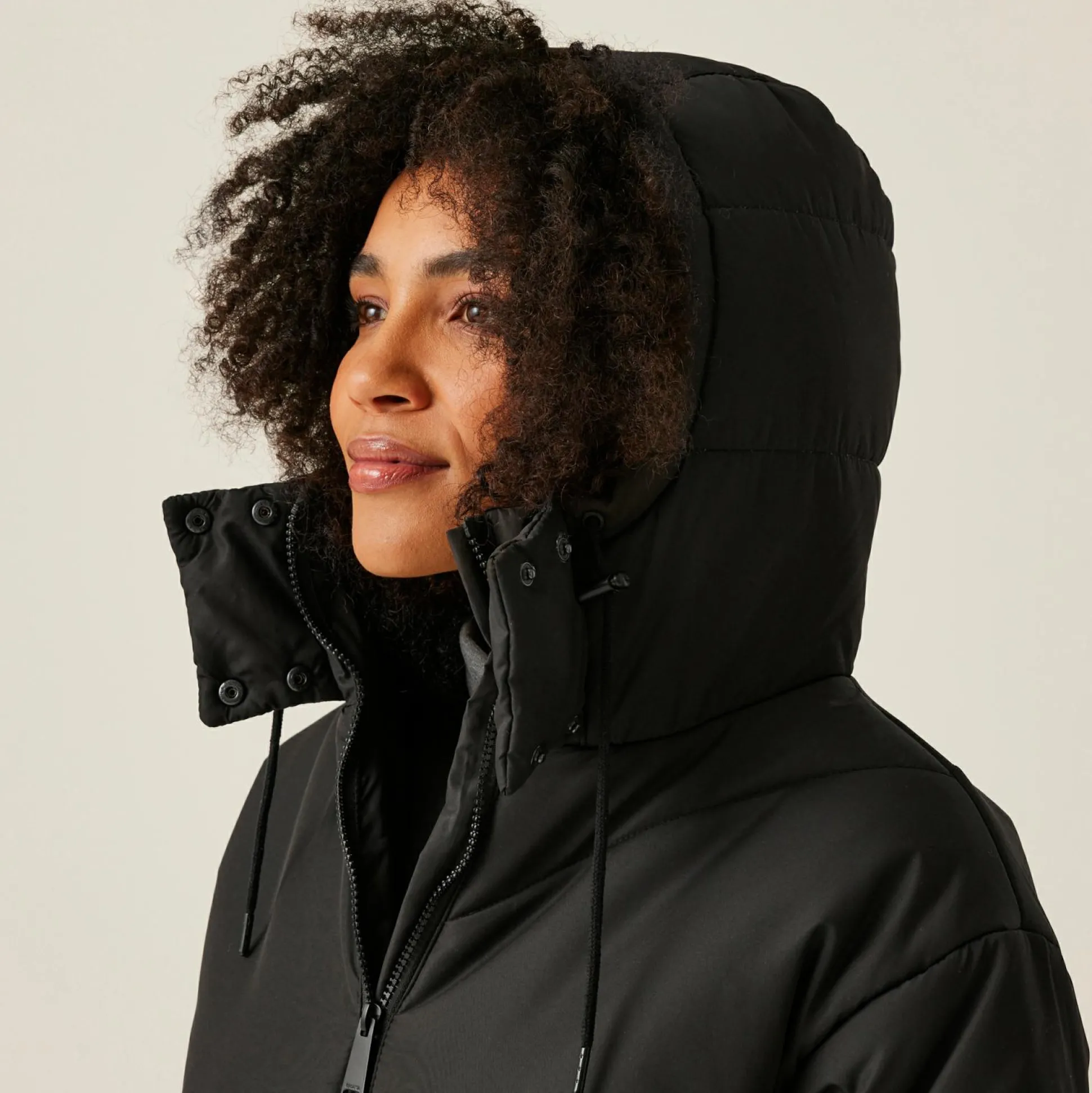 Women's Rurie Baffled Jacket | Black