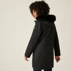 Women's Sabinka II Fur Trim Parka Jacket | Black