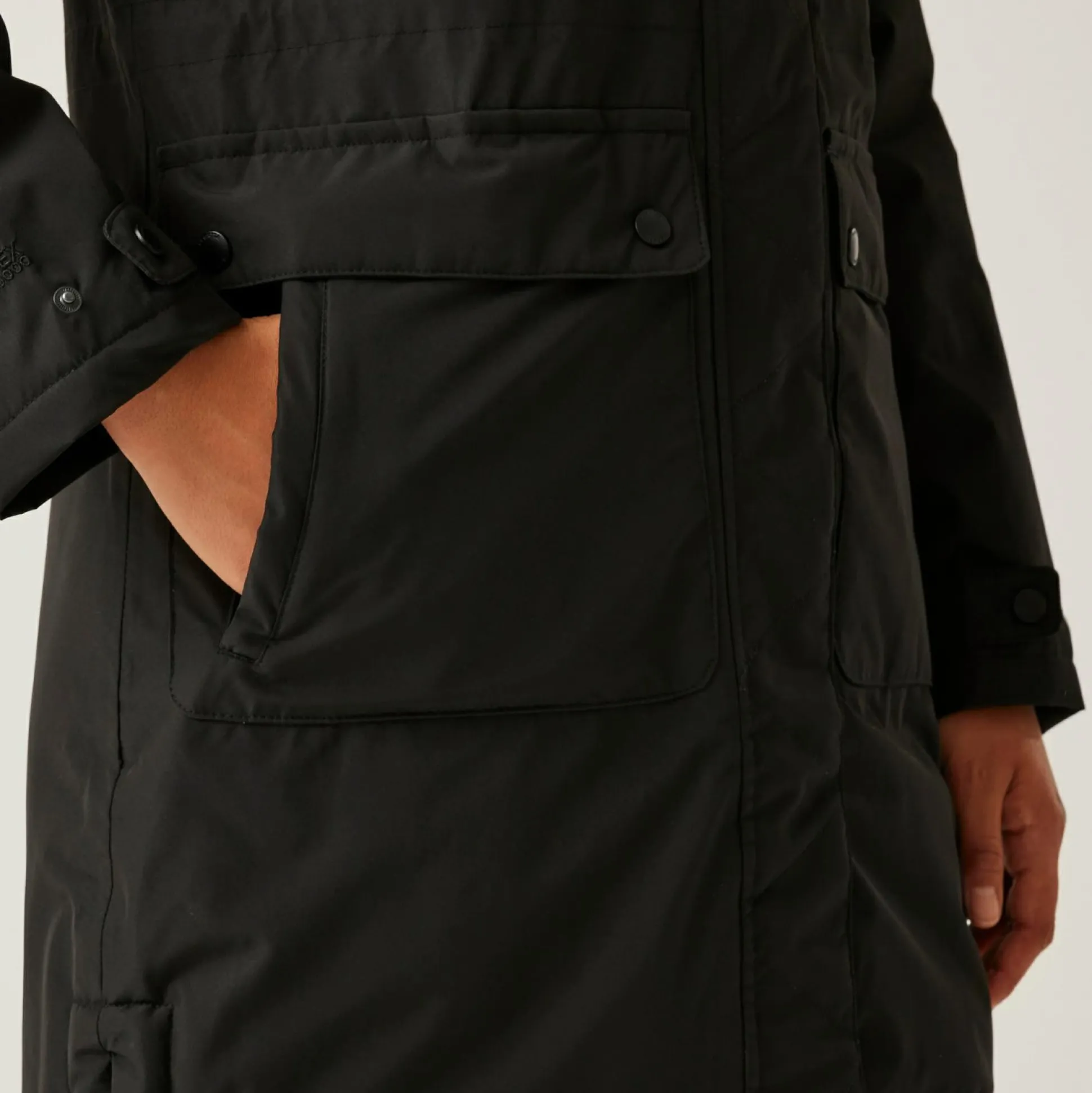 Women's Sabinka II Fur Trim Parka Jacket | Black