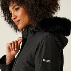 Women's Sabinka II Fur Trim Parka Jacket | Black
