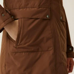 Women's Sabinka II Fur Trim Parka Jacket | Dark Brown