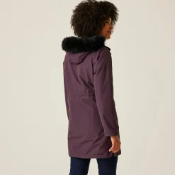 Women's Sabinka II Fur Trim Parka Jacket | Deep Plum