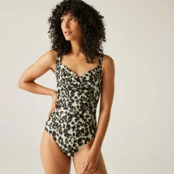 Women's Sakari Tummy Control Costume | Leopard Print