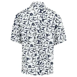 Women's Salise Lightweight Shirt | Navy White Large Floral