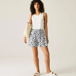 Women's Salise Lightweight Short | Navy White Large Floral