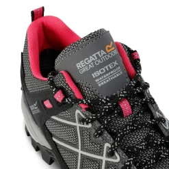 Women's Samaris III Low Walking Shoes | Dark Steel Pink Potion