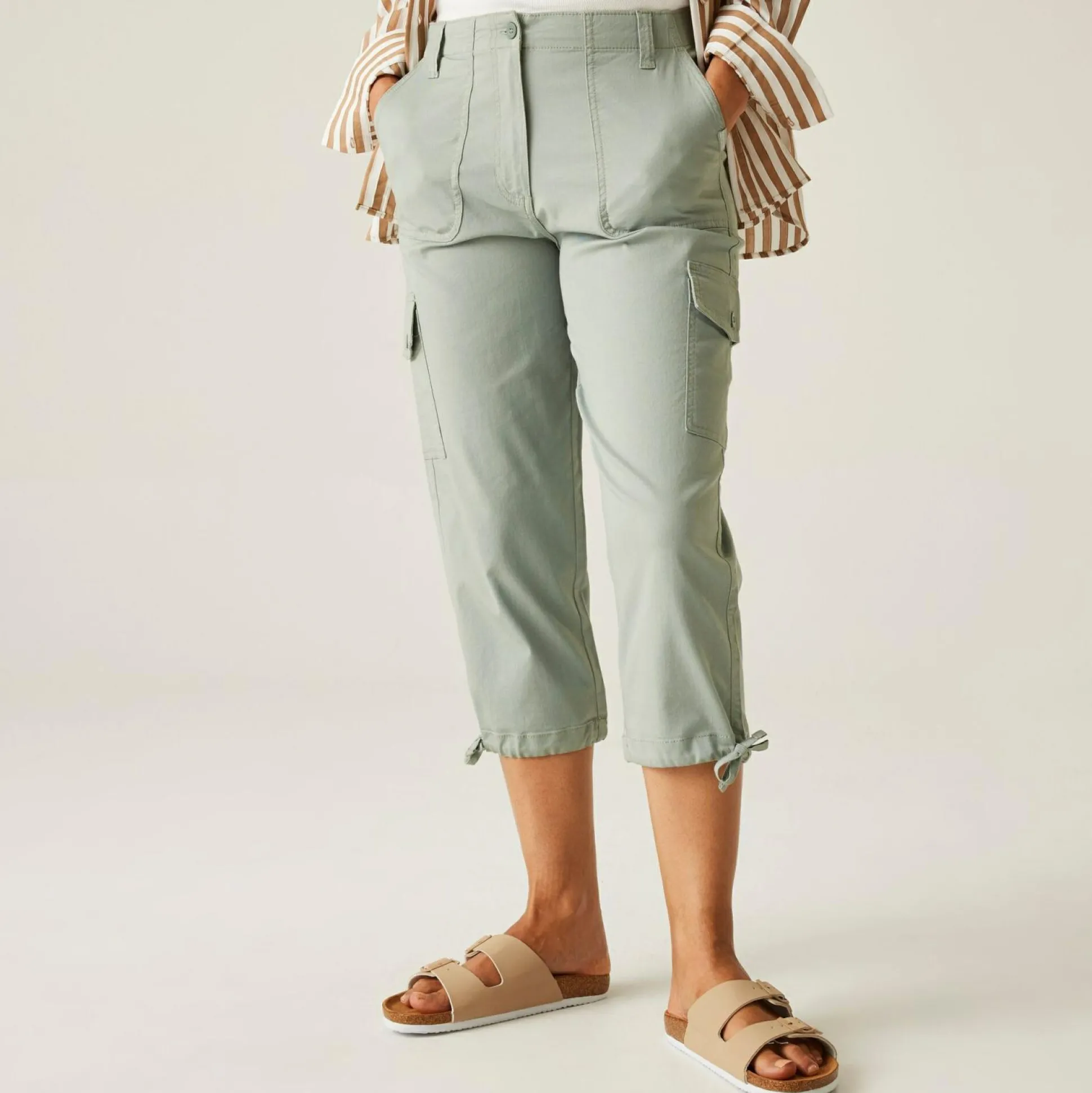 Women's Shorebella Capri Trousers | Glacier