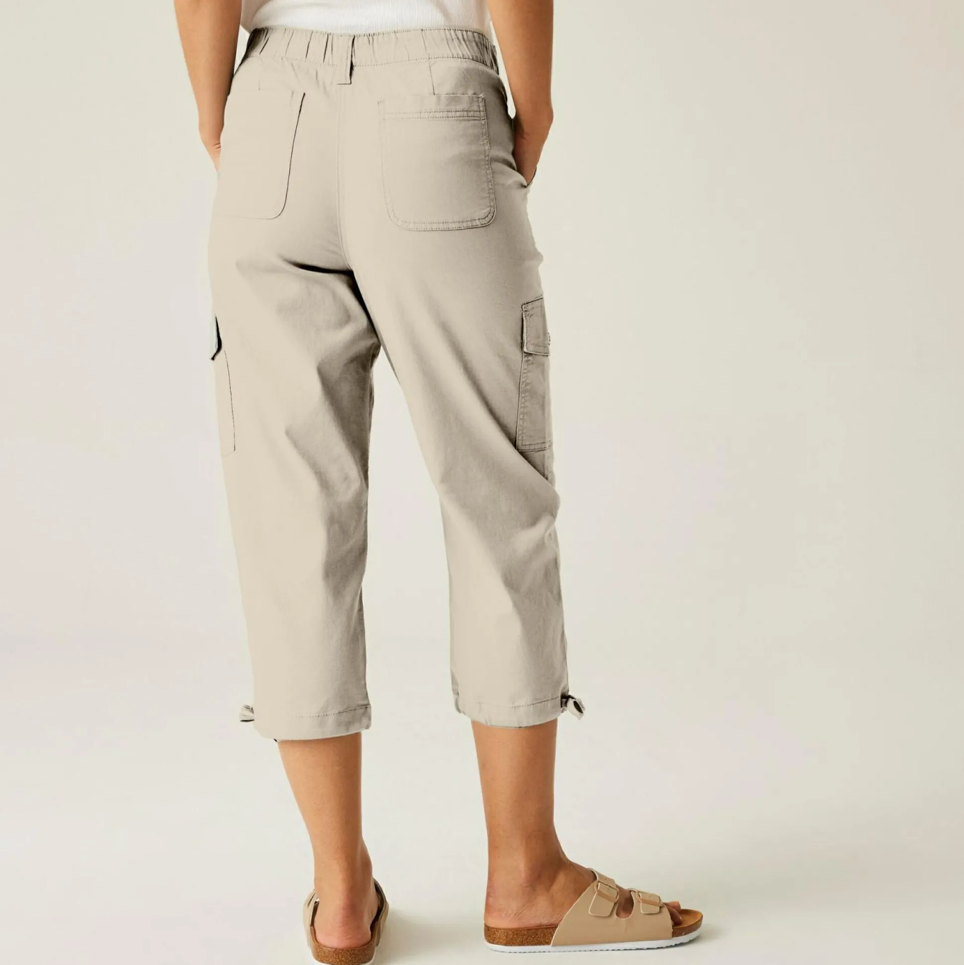 Women's Shorebella Capri Trousers | Light Vanilla