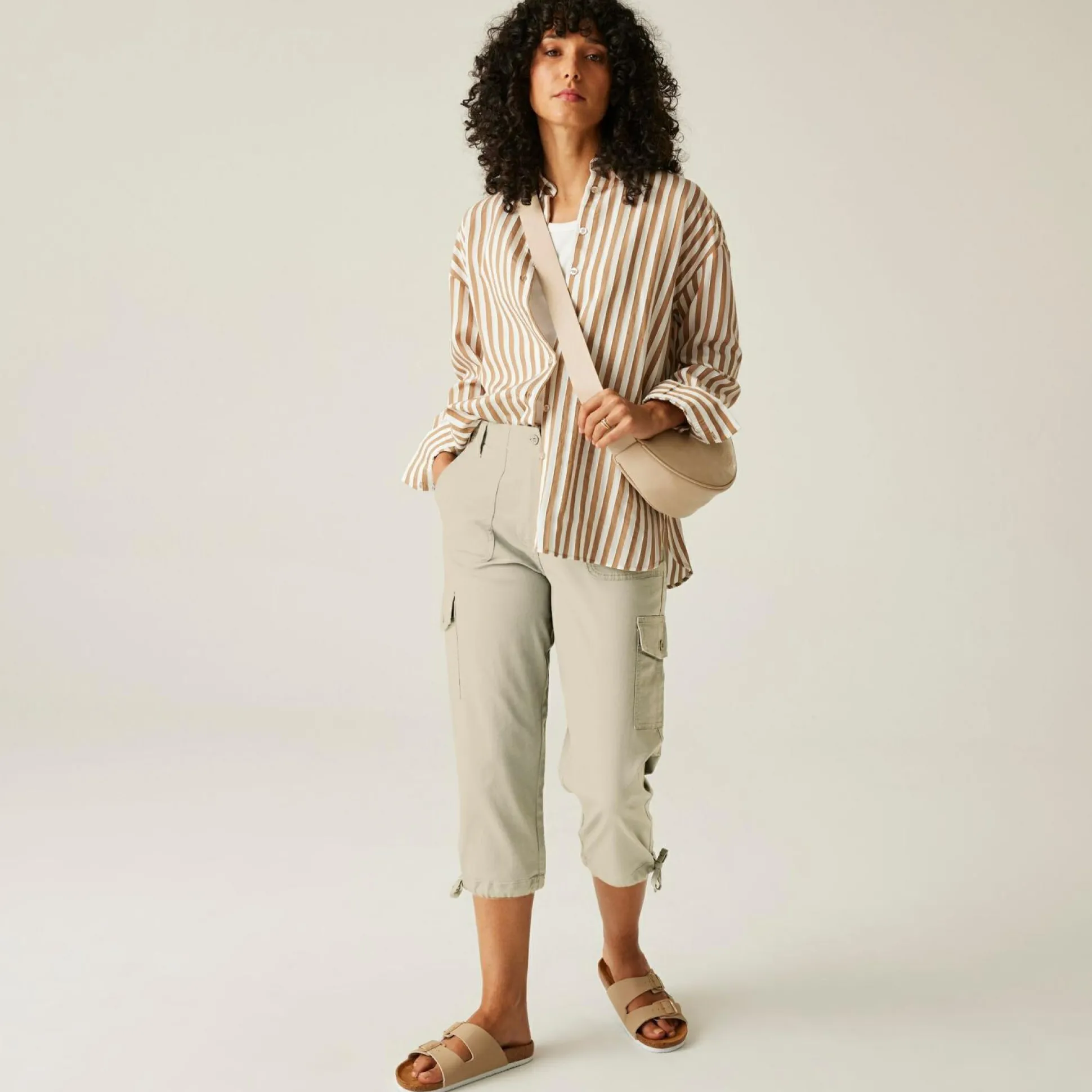Women's Shorebella Capri Trousers | Light Vanilla