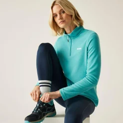 Women's Sweethart Lightweight Half-Zip Fleece | Turquoise