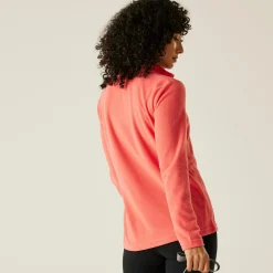 Women's Sweethart Lightweight Half-Zip Fleece | Peach Bloom