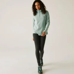 Women's Sweethart Lightweight Half-Zip Fleece | Green Haze