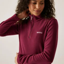 Women's Sweethart Lightweight Half-Zip Fleece | Dark Pimento