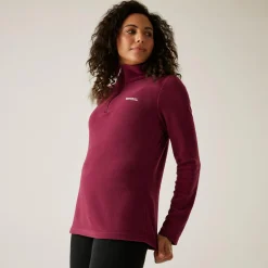 Women's Sweethart Lightweight Half-Zip Fleece | Dark Pimento