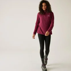 Women's Sweethart Lightweight Half-Zip Fleece | Dark Pimento