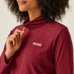 Women's Sweethart Lightweight Half-Zip Fleece | Rumba Red