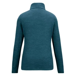Women's Sweethart Marl Half Zip Fleece | Blue