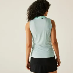 Women's Tima II Polo Vest Top | Icy Morn