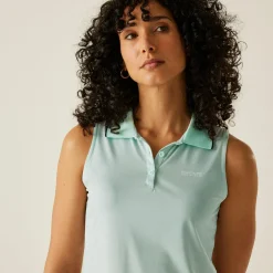 Women's Tima II Polo Vest Top | Icy Morn