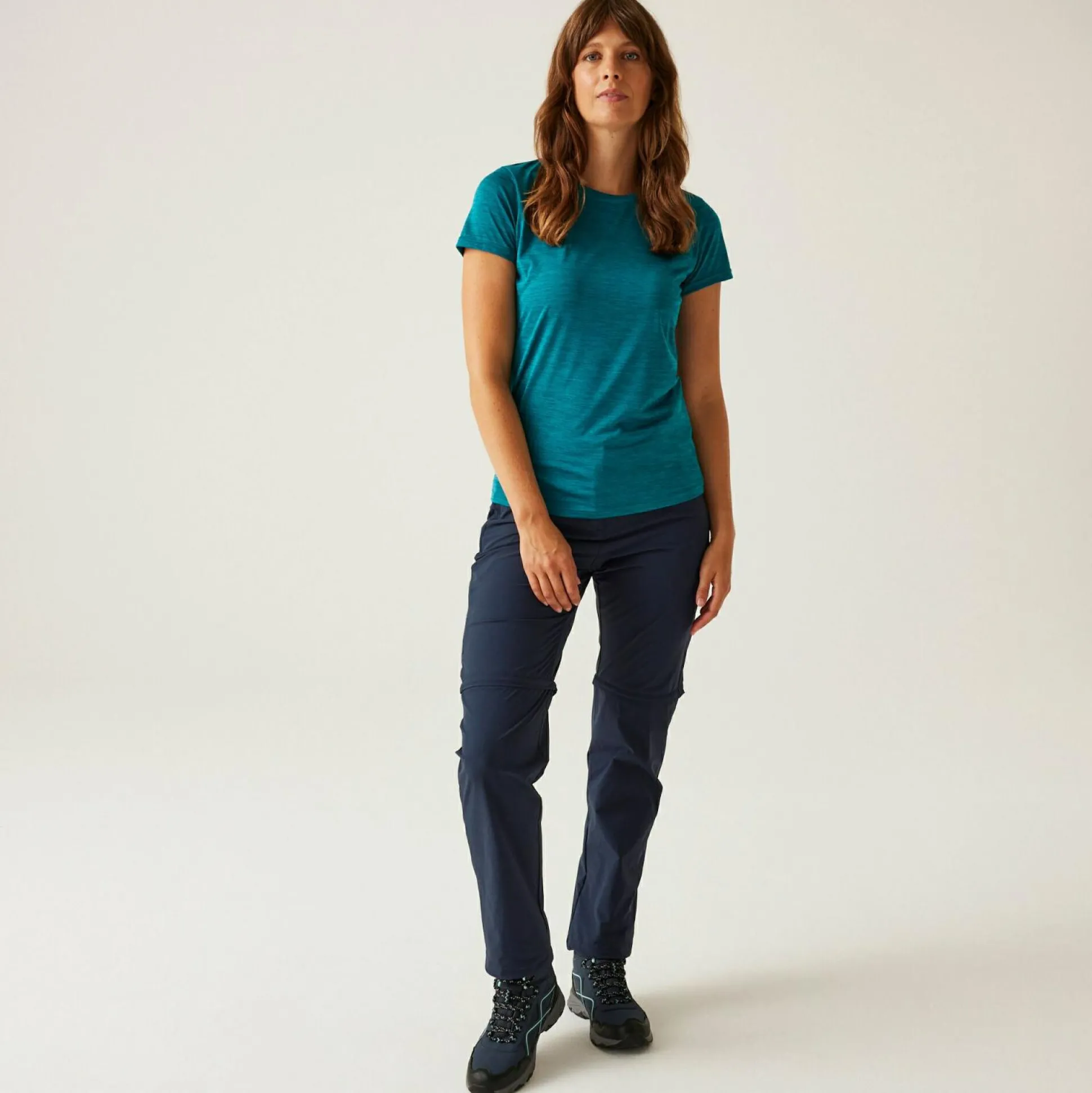 Women's Travel Light II Zip Off Packaway Trousers | Navy