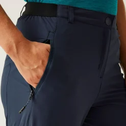 Women's Travel Light II Zip Off Packaway Trousers | Navy