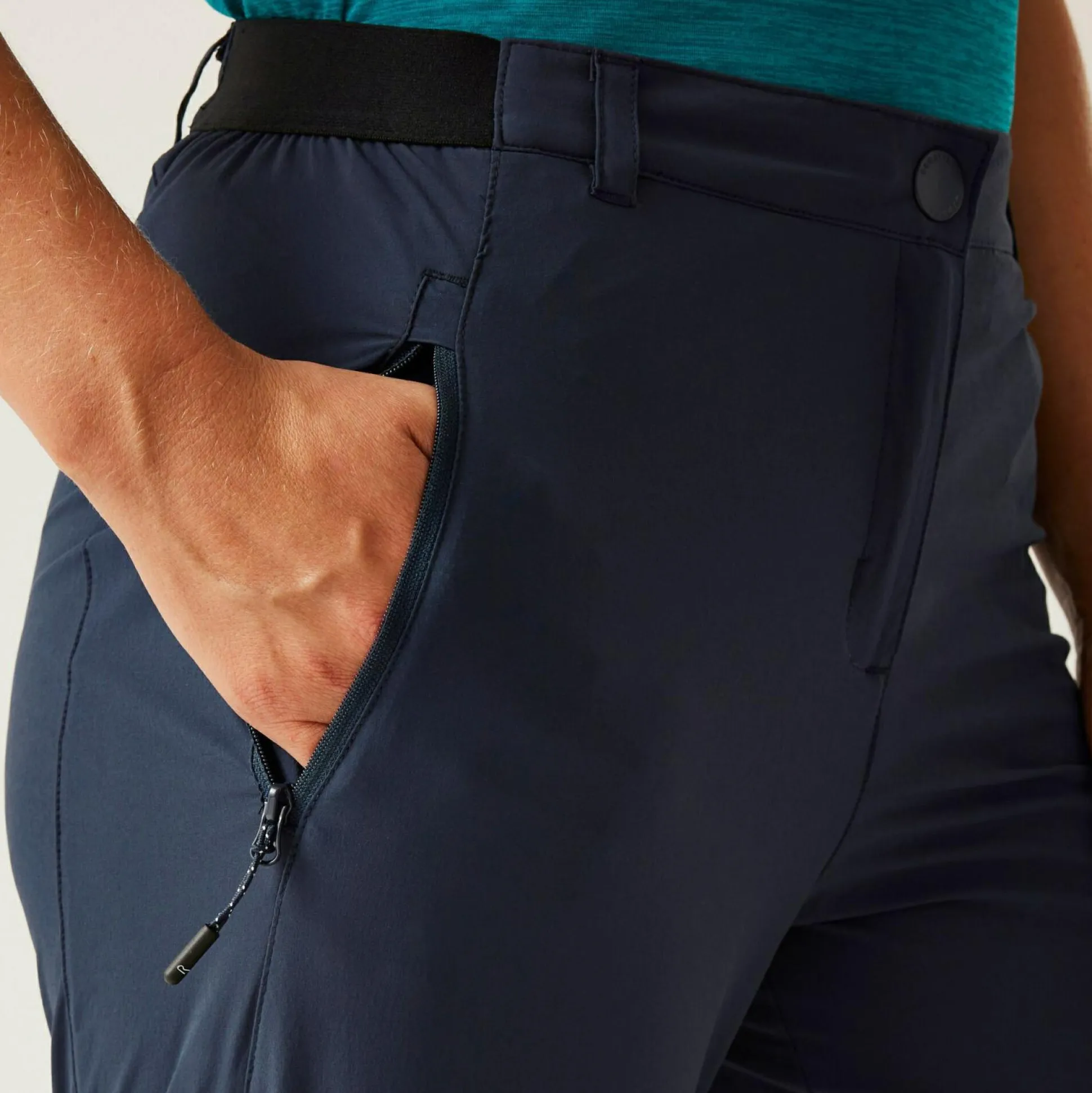 Women's Travel Light II Zip Off Packaway Trousers | Navy
