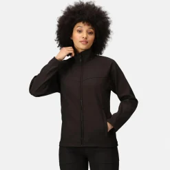 Women's Uproar Interactive Softshell Jacket | Black