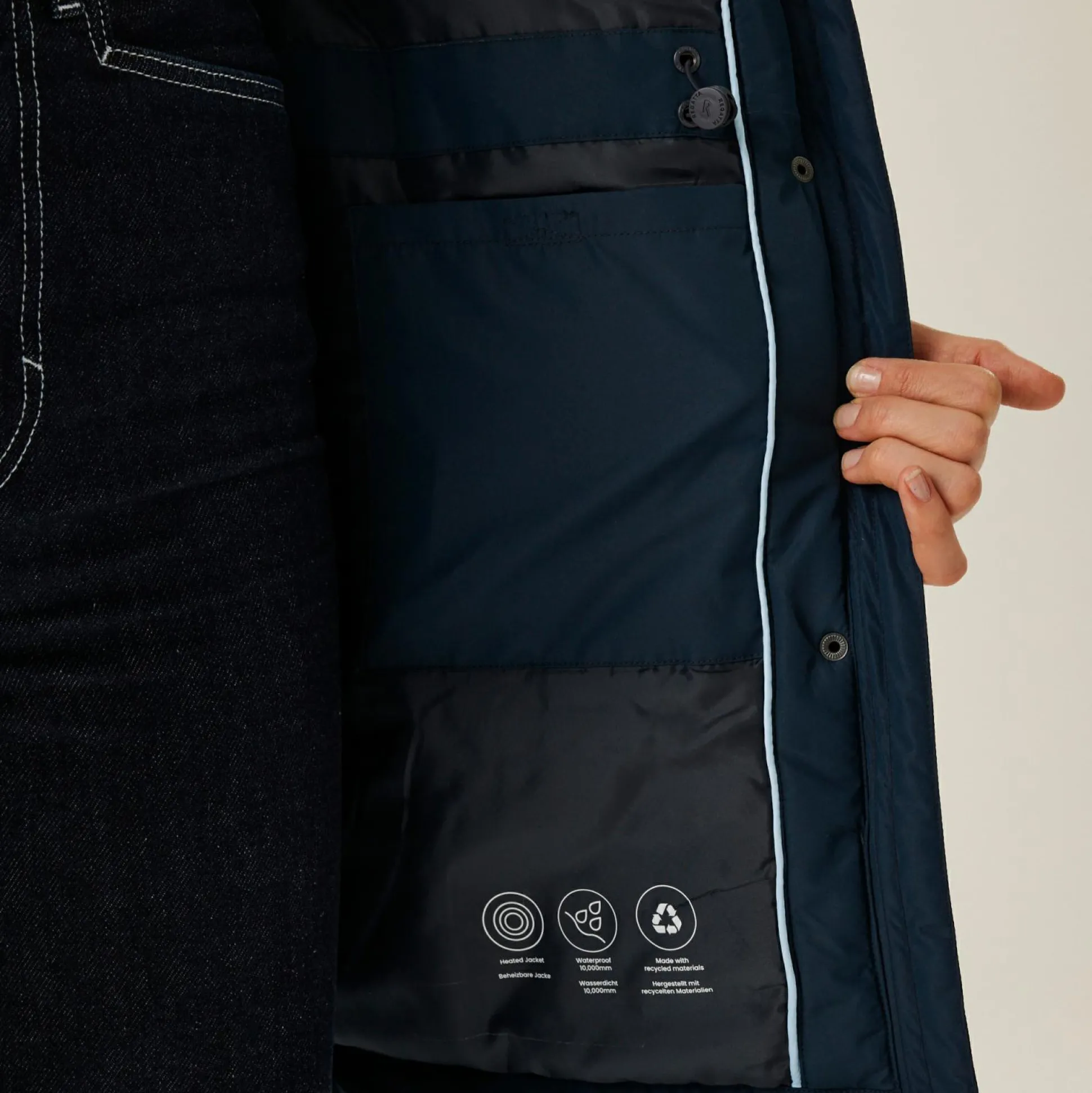 Women's Voltera Heated Jacket | Navy