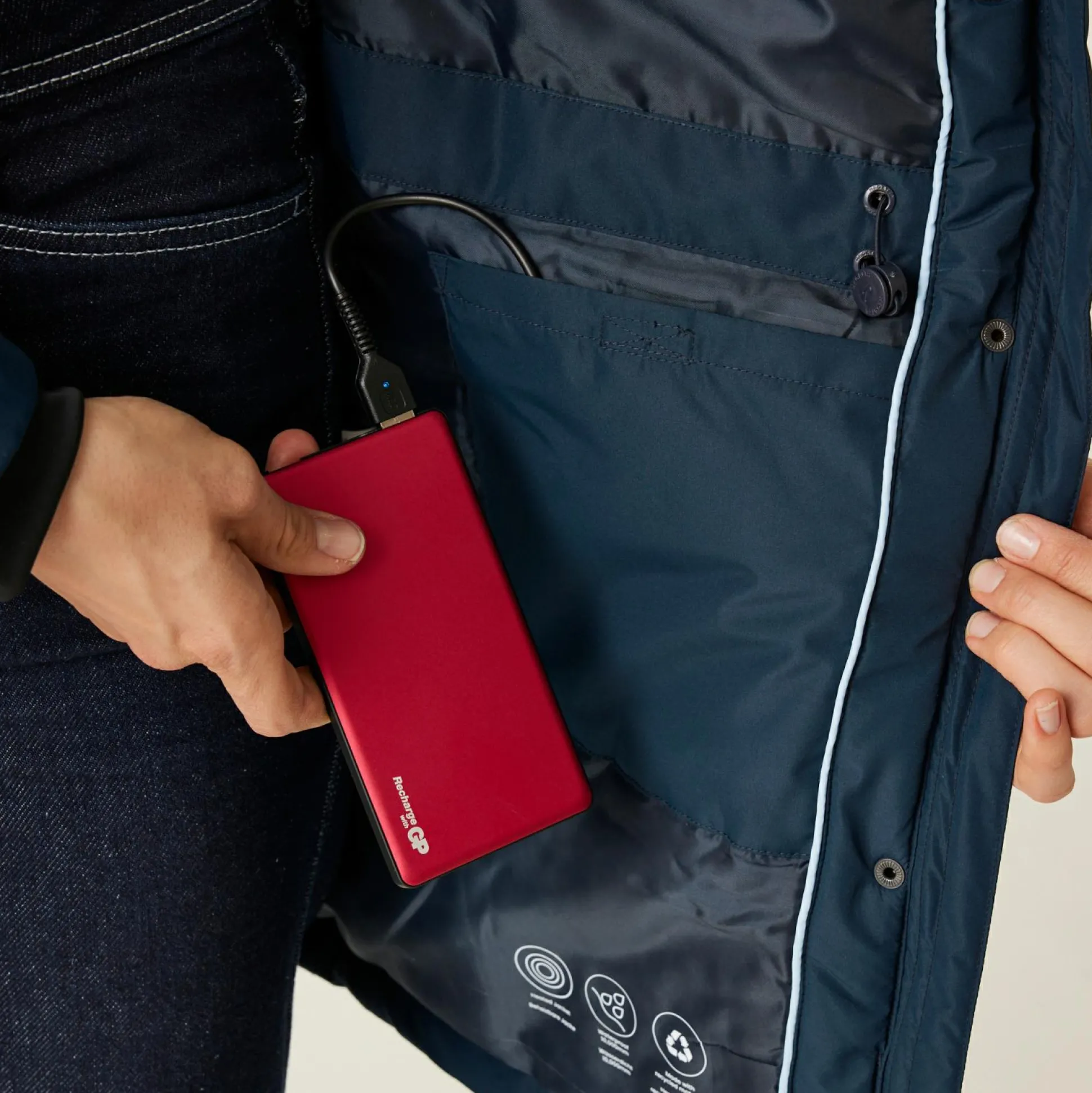 Women's Voltera Heated Jacket | Navy