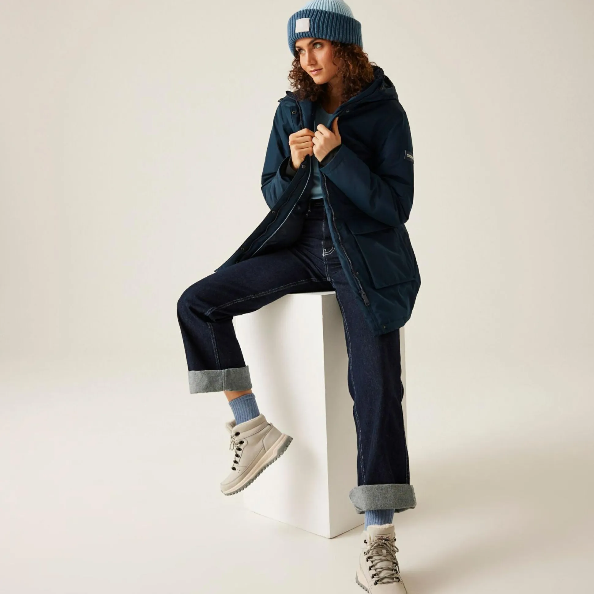Women's Voltera Heated Jacket | Navy
