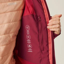 Women's Wentwood IX 3-in-1 Jacket | Rumba Red Peach Parfait Inner