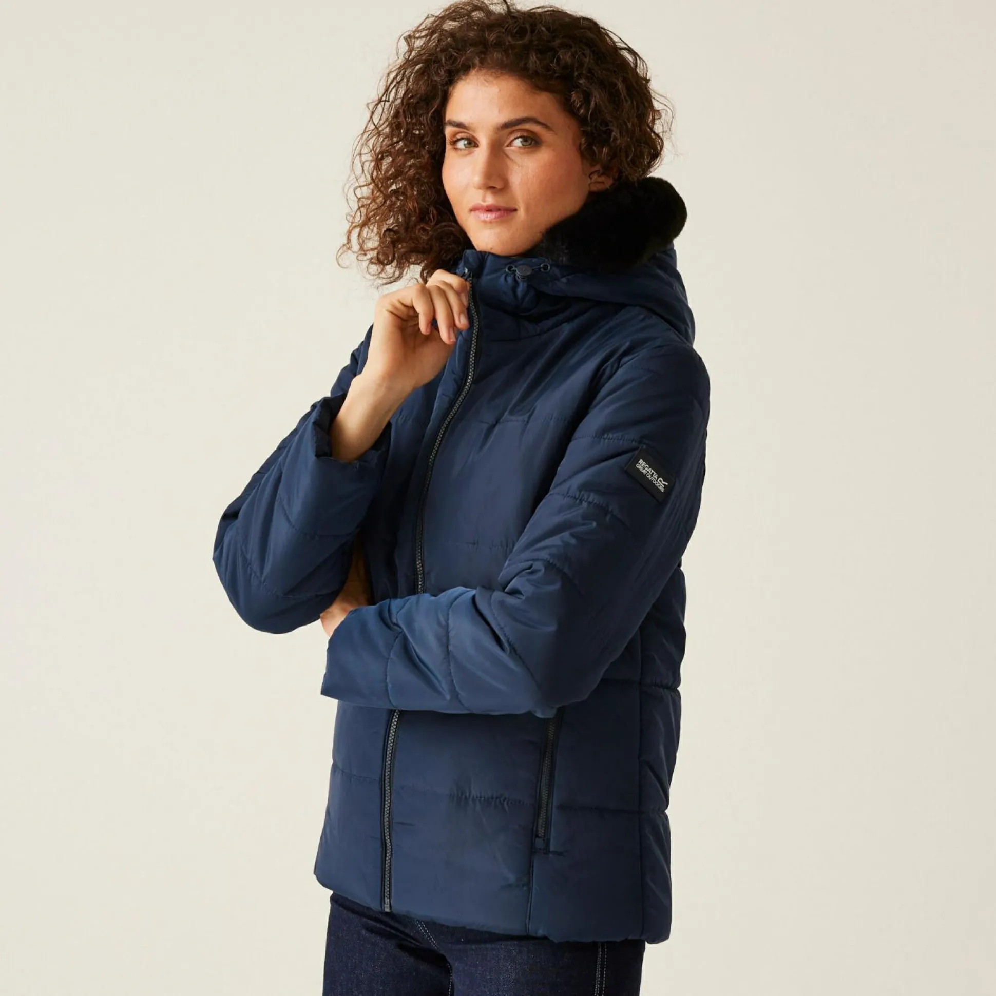 Women's Winnie Quilted Jacket | Navy