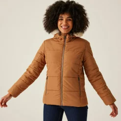 Women's Winnie Quilted Jacket | Bran Brown