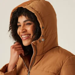 Women's Winnie Quilted Jacket | Bran Brown