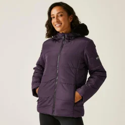 Women's Winnie Quilted Jacket | Deep Plum