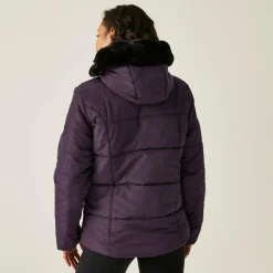 Women's Winnie Quilted Jacket | Deep Plum
