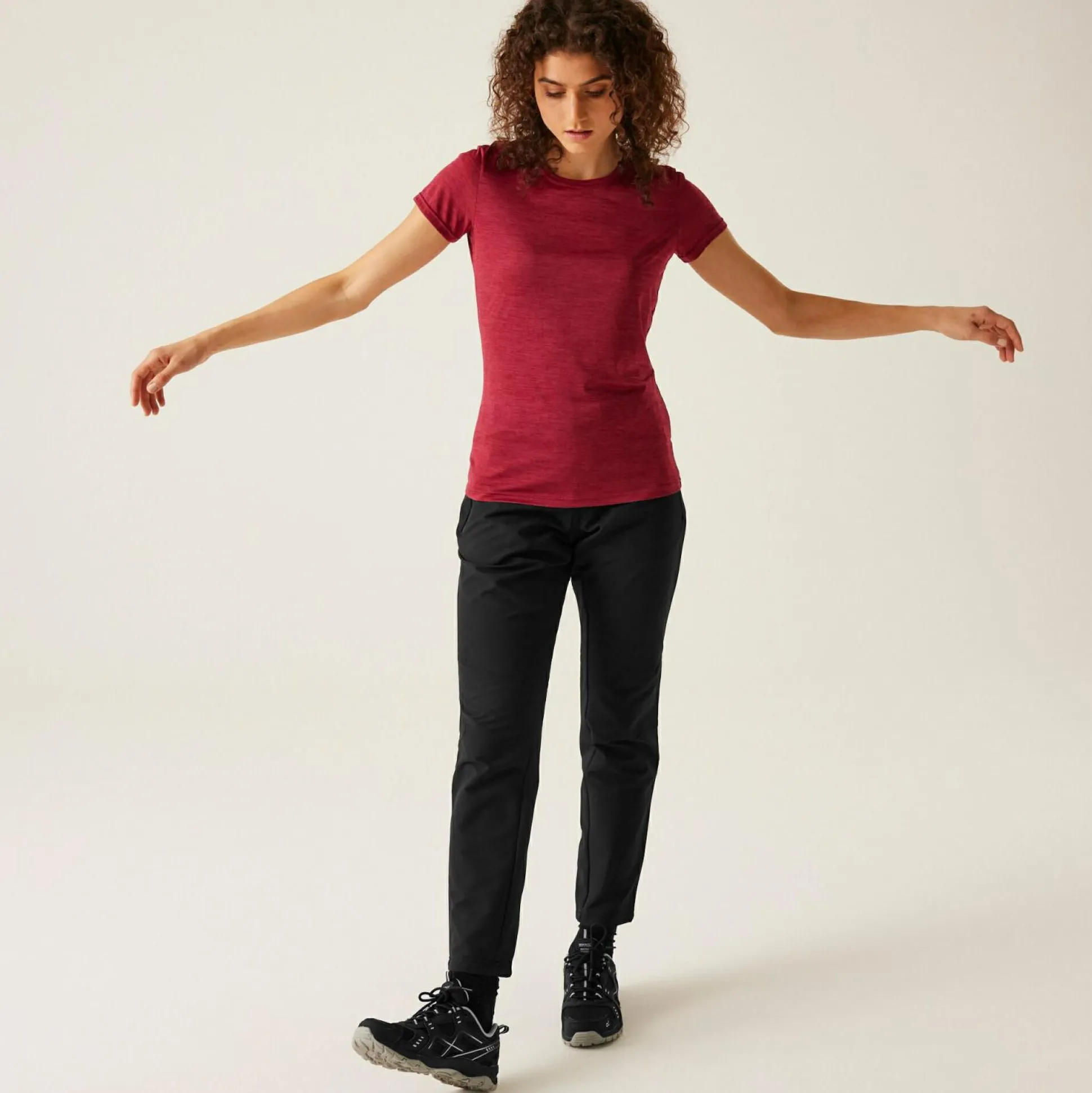 Women's Winter Pentre Stretch Trousers | Black