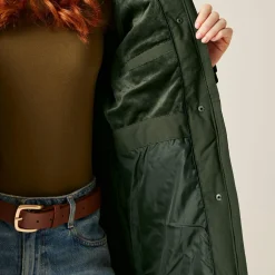 Women's Yannta Waterproof Insulated Jacket | Dark Khaki