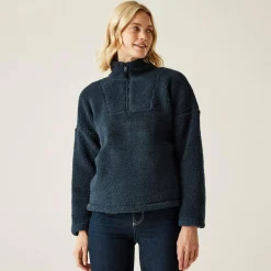 Women's Zeeke Fluffy Fleece | Navy