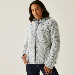 Women's Zelpha Fluffy Hooded Fleece | Navy